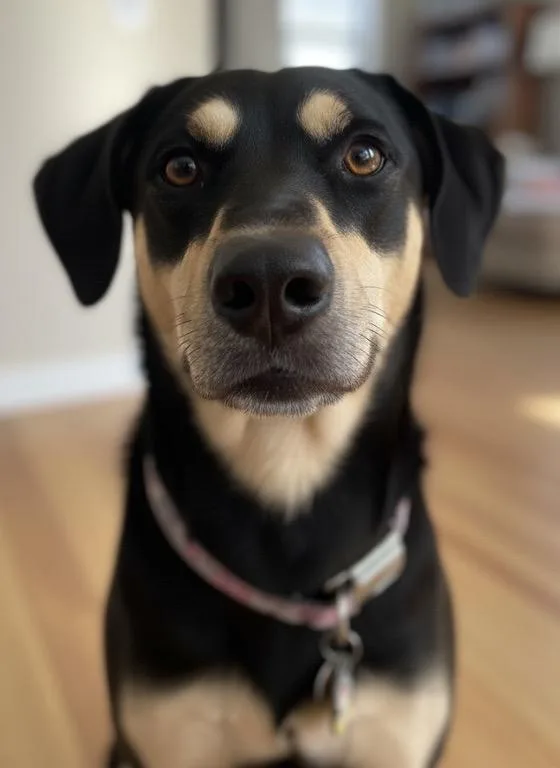 An adult small-sized female Hound dog named Georgia for adoption in Vashon, WA