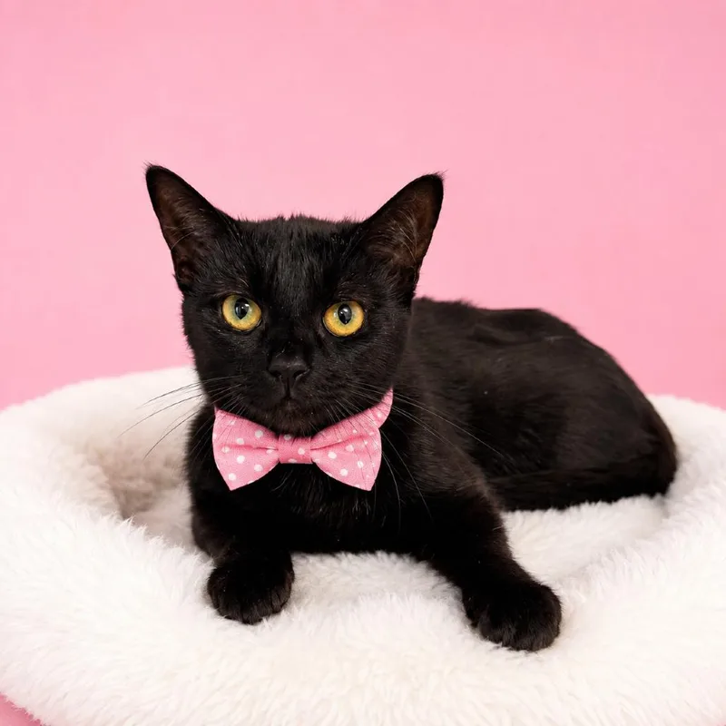 An adult medium-sized female Domestic Short Hair cat named Hormone for adoption in Binghamton, NY