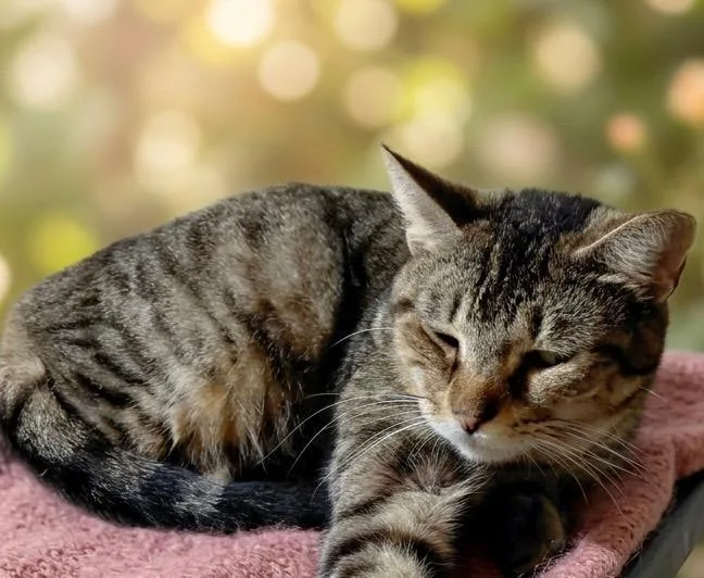 A young large-sized female Domestic Short Hair cat named Tootsie for adoption in Dalton, GA