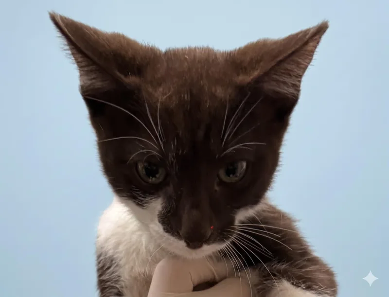 An adult small-sized male Domestic Short Hair cat named Aidan for adoption in Los Angeles, CA