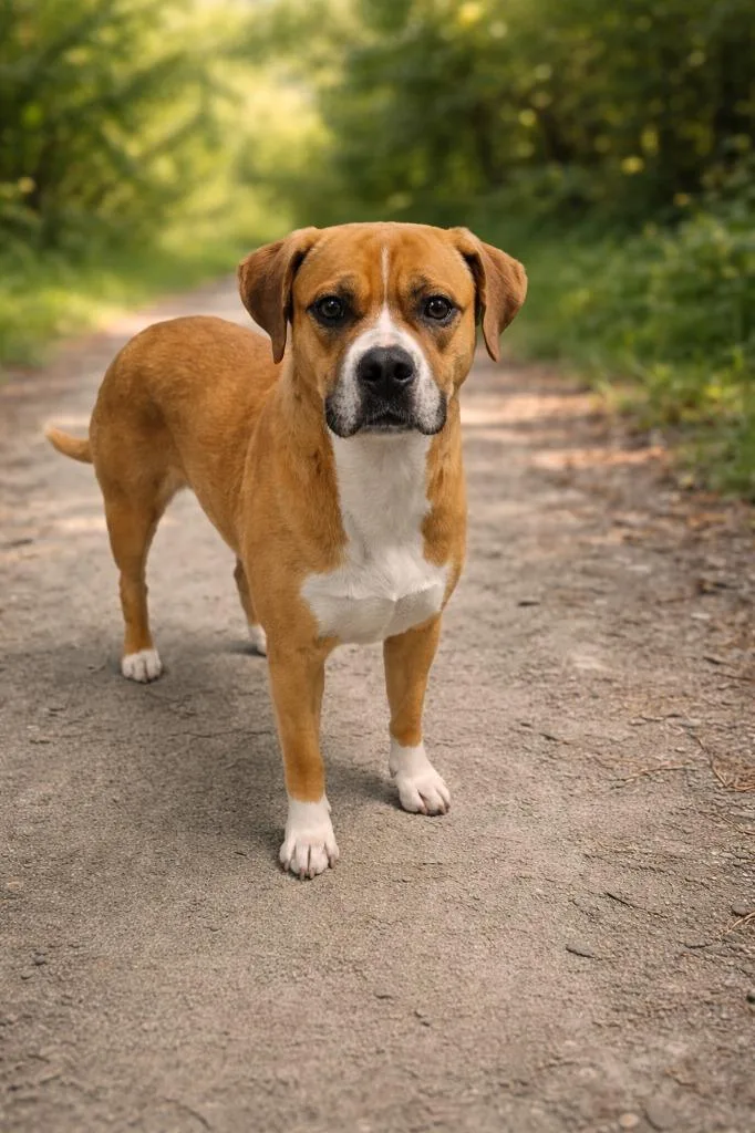 An adult large-sized female Mixed Breed dog named Dawn for adoption in Detroit, MI