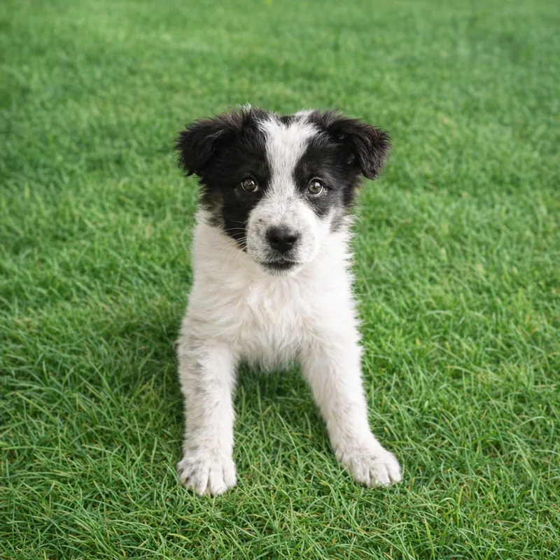 A young medium-sized female Border Collie dog named Border Collie Mix Pups for adoption in Coatesville, PA