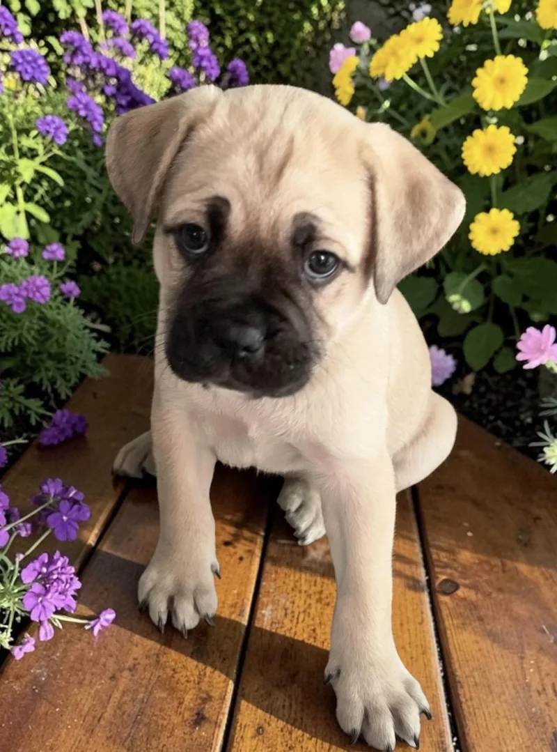 A baby small-sized male Apricot / Beige Pug dog named Dino for adoption in Los Angeles, CA