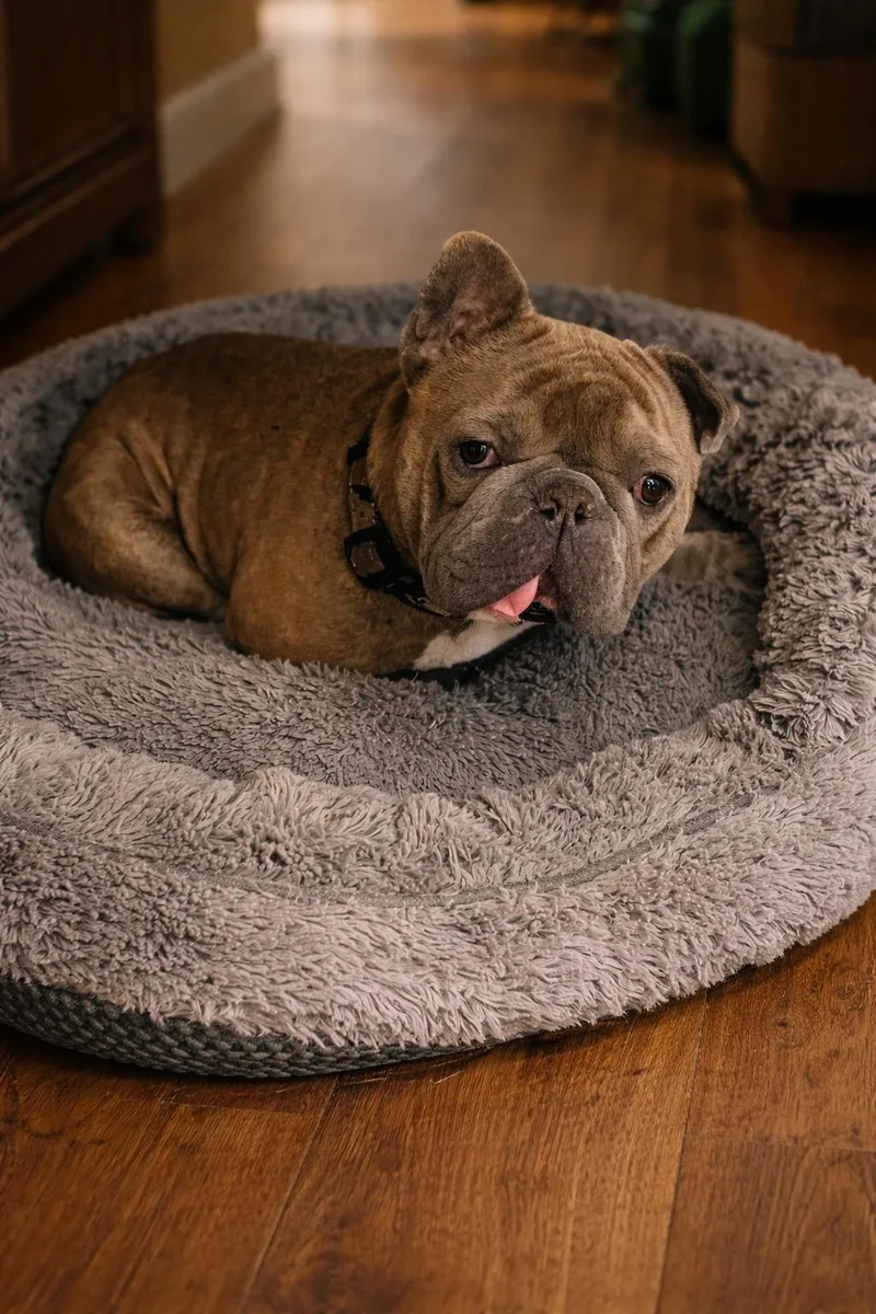 An adult small-sized male American Bully dog named Yoda for adoption in Georgetown , CA