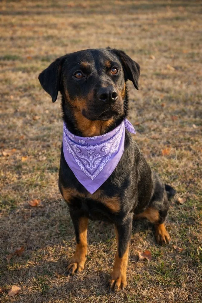An adult medium-sized female Brown / Chocolate Rottweiler dog named Ella Marie for adoption in Dickson, TN
