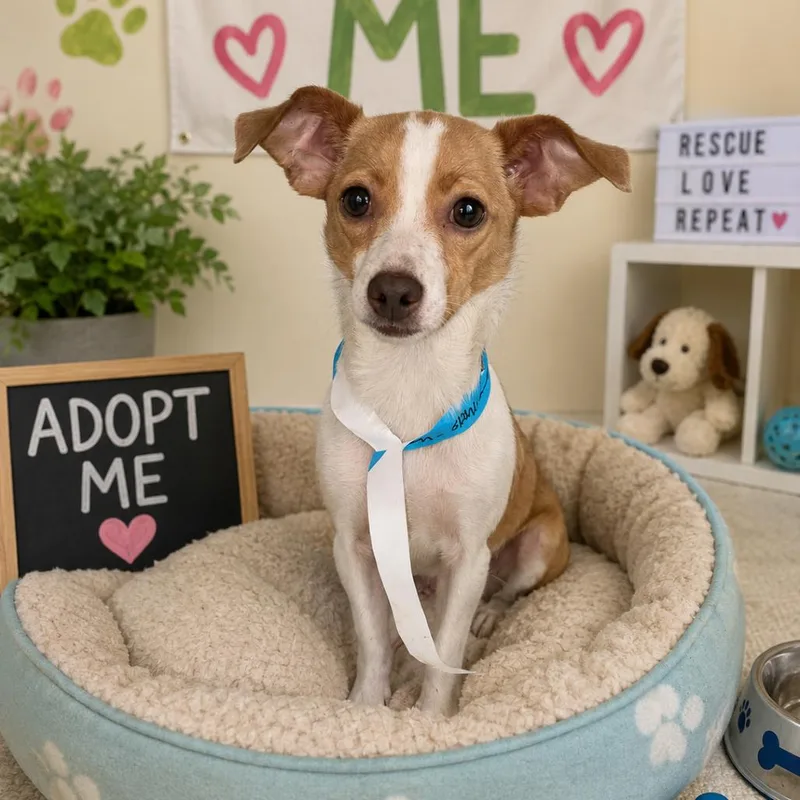 An adult small-sized female Yellow / Tan / Blond / Fawn Chihuahua dog named Marge for adoption in Alexandria, VA