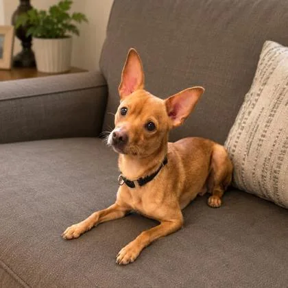 An adult small-sized female Brown / Chocolate Chihuahua dog named Juniper for adoption in Long Beach, WA