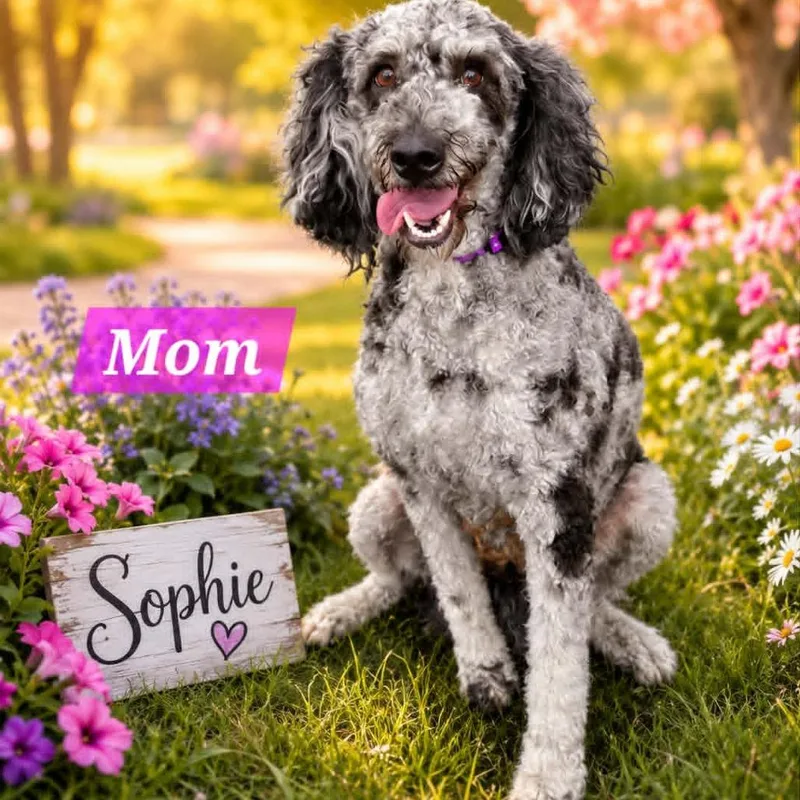 A baby small-sized female Black Poodle dog named Pippi for adoption in Rochester, MN
