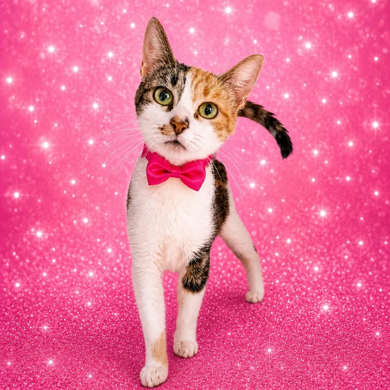 An adult medium-sized female Torbie Domestic Short Hair cat named Platinum for adoption in Binghamton, NY