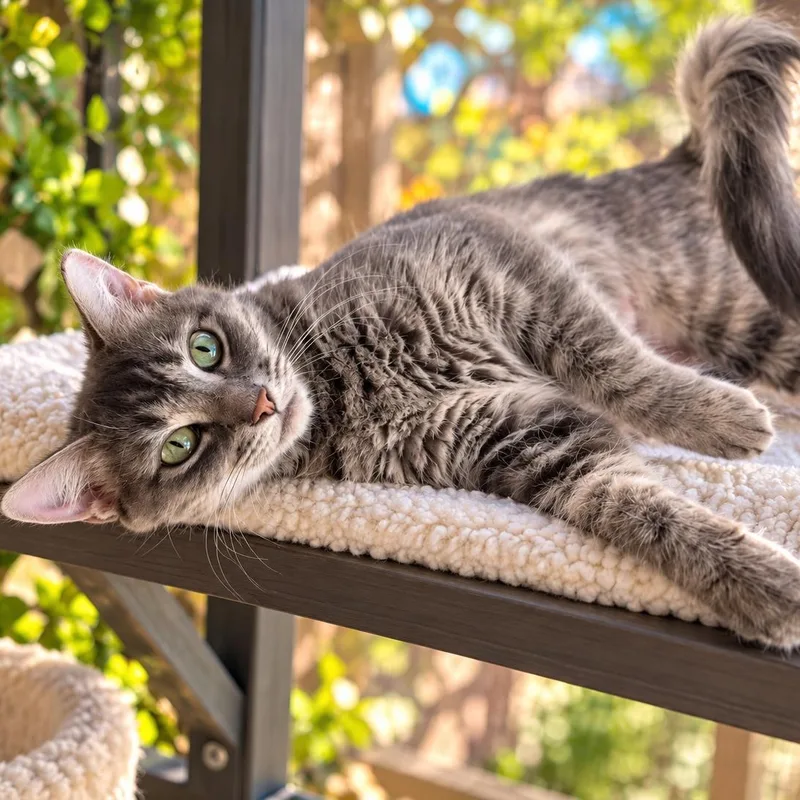 An adult medium-sized female Domestic Medium Hair cat named Tisha for adoption in Chandler, AZ