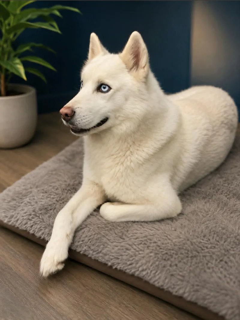 A young medium-sized male Husky dog named Sawyer for adoption in Allen, TX