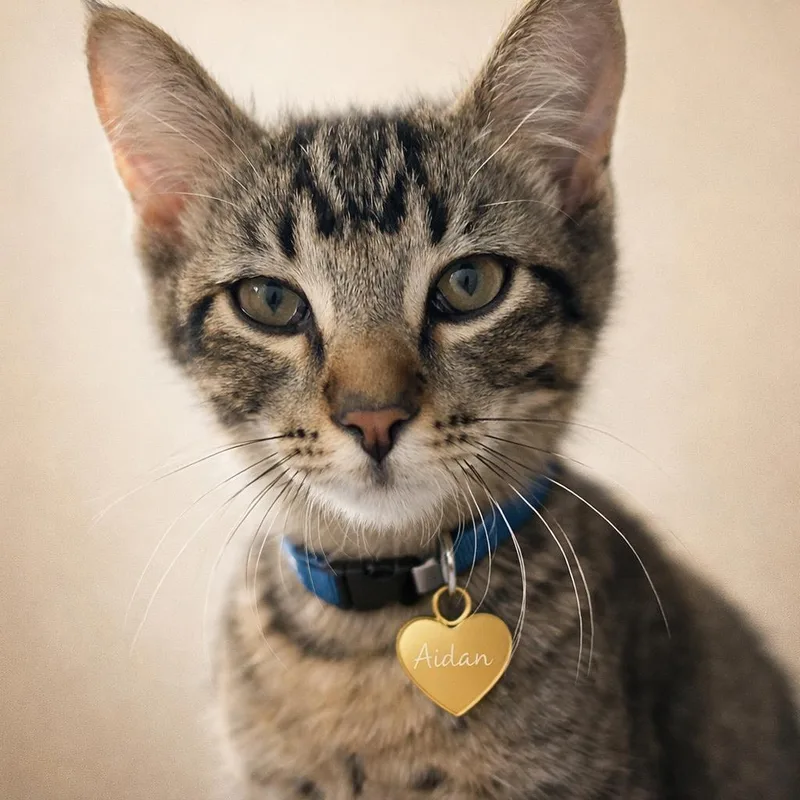 A baby medium-sized male Brown / Chocolate Domestic Short Hair cat named Aidan for adoption in Hannibal, MO