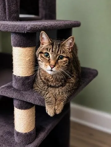 A young medium-sized male Tabby (Brown / Chocolate) Domestic Short Hair cat named Bennett for adoption in Liverpool, NY