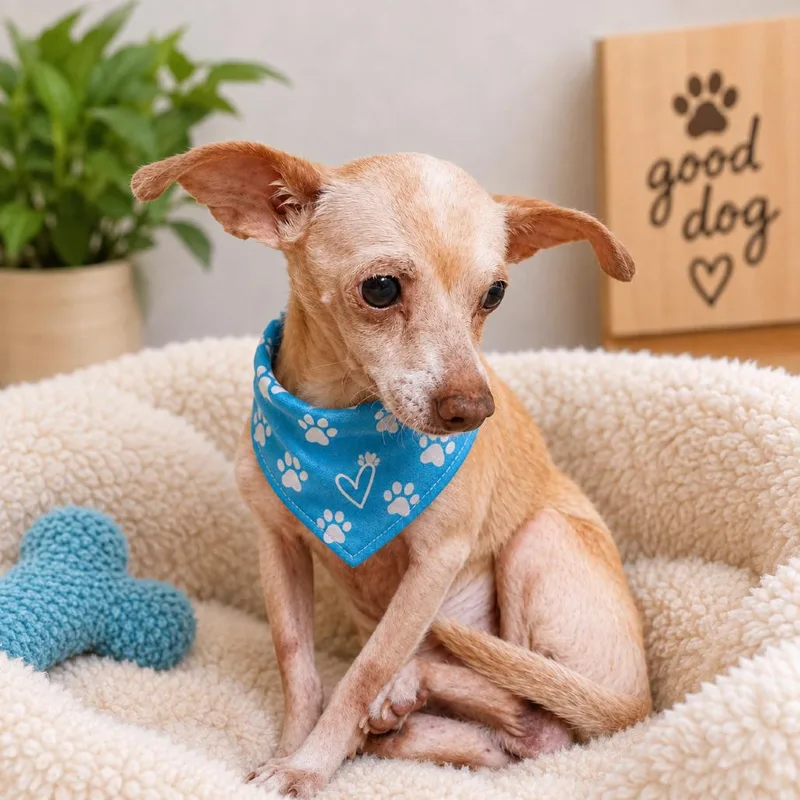 A senior small-sized male Chihuahua dog named Apolonio for adoption in Guaynabo, PR