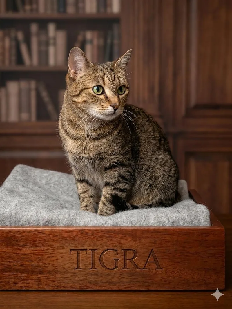 A young medium-sized female American Shorthair cat named Tigra for adoption in East Orange, NJ