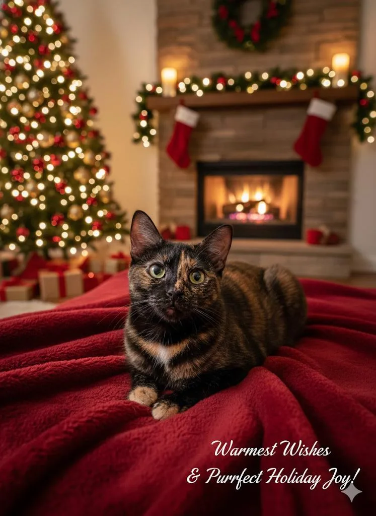 An adult medium-sized female Tortoiseshell Domestic Short Hair cat named 99 for adoption in East Orange, NJ