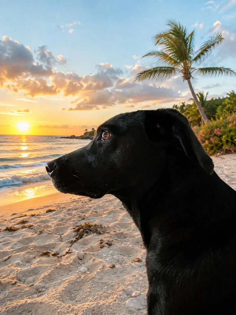 A young medium-sized female Black Labrador Retriever dog named Cami  In CT for adoption in Willington, CT