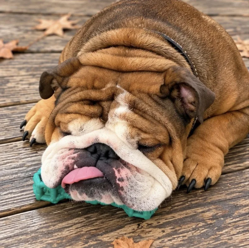 An adult medium-sized male English Bulldog dog named Rocky for adoption in Hillsborough, NJ
