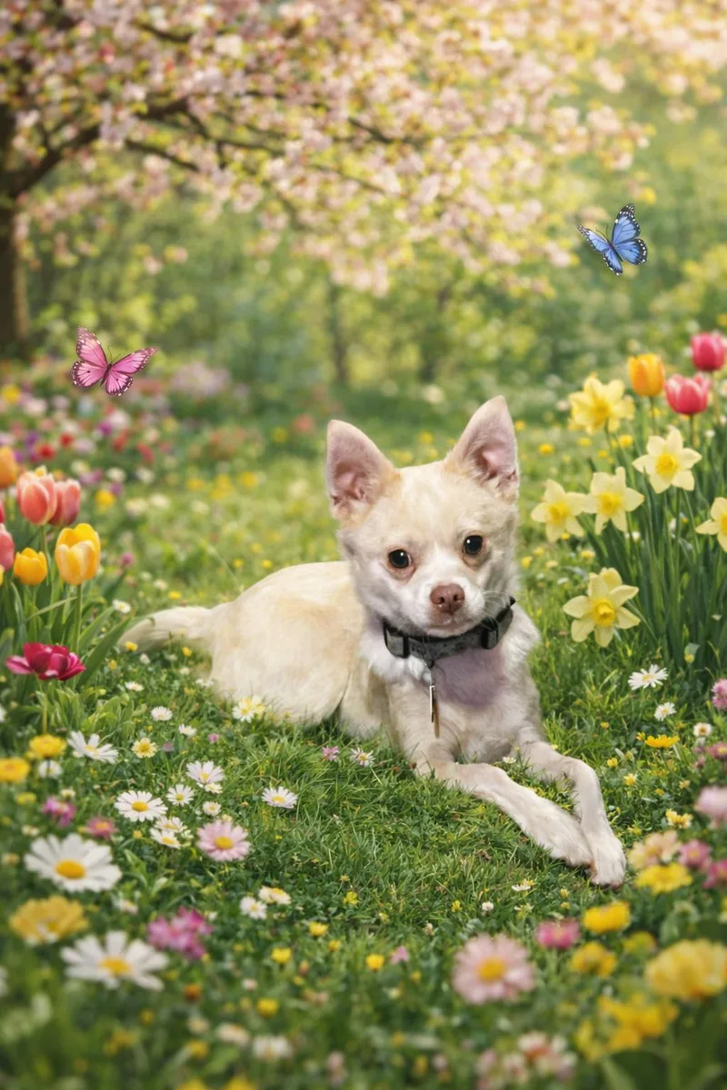 A baby small-sized male White / Cream Chihuahua dog named Harvey for adoption in Salt Lake City, UT