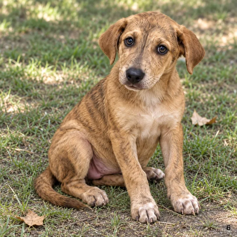 A baby medium-sized male Mixed Breed dog named Cider for adoption in Hillsborough, NJ