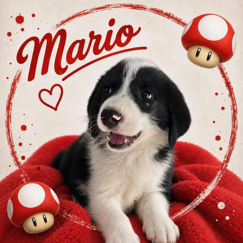 A baby small-sized male Great Pyrenees dog named Mario for adoption in Panama City, FL