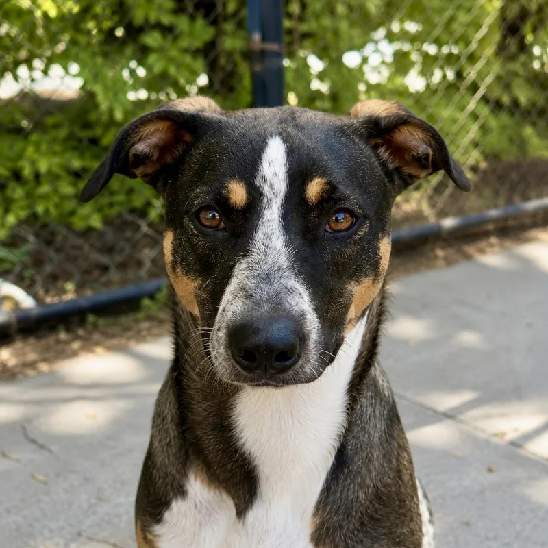 A baby medium-sized female Black Cattle Dog dog named Dori FaVoRitE PuP for adoption in Los Angeles, CA