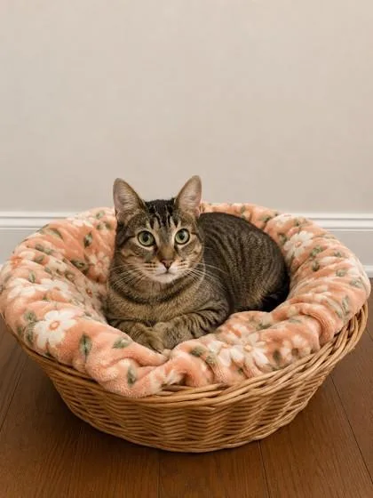 A young medium-sized female Domestic Short Hair cat named Pecan for adoption in North Richland Hills, TX