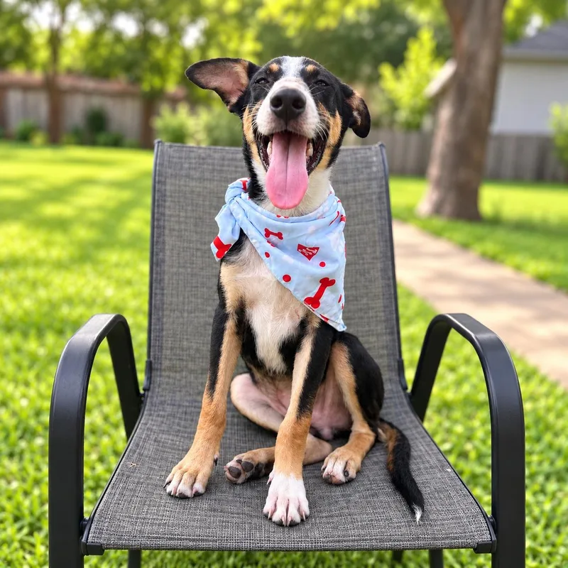 A young medium-sized male Tricolor (Brown, Black, & White) Mixed Breed dog named Nico for adoption in Hillsborough, NJ