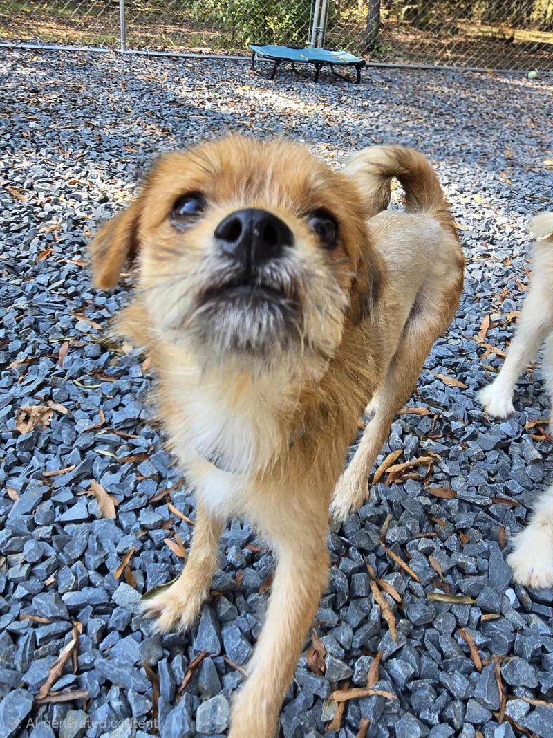 An adult small-sized male Border Terrier dog named Ac for adoption in Albemarle, NC