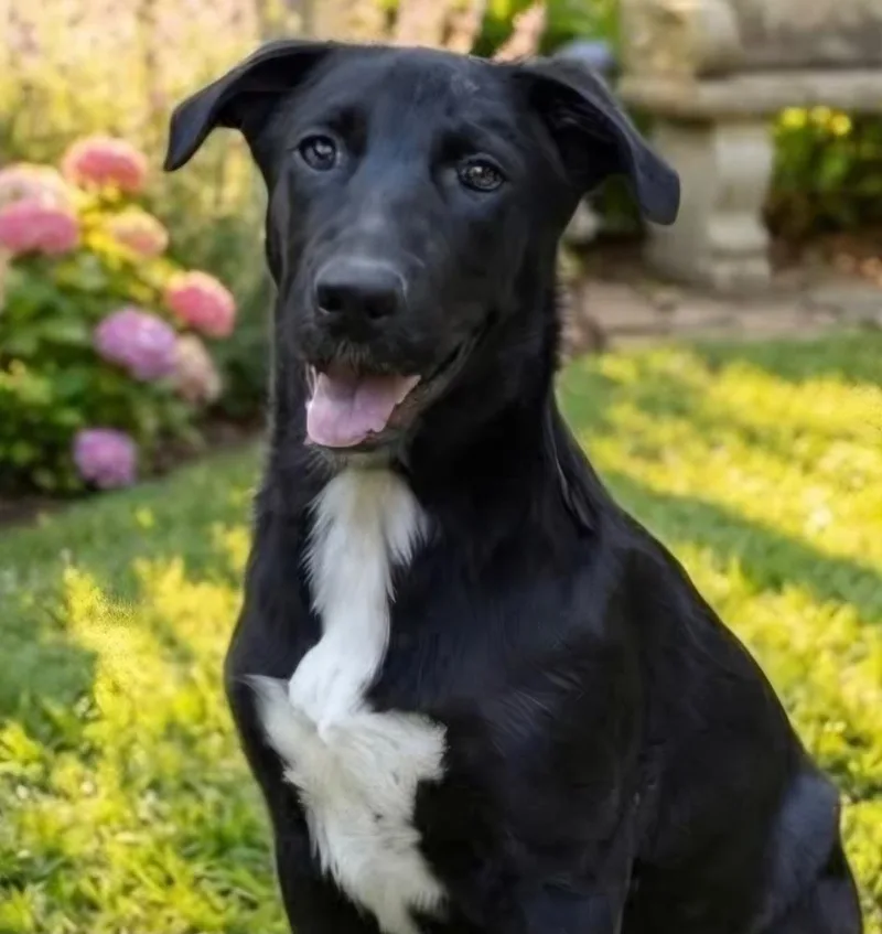 A baby large-sized female Mixed Breed dog named Flower for adoption in Groveland, MA