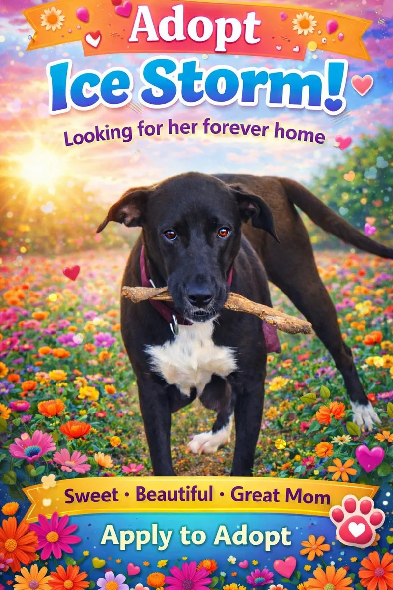 An adult medium-sized female Labrador Retriever dog named Icestorm for adoption in Corinth, MS