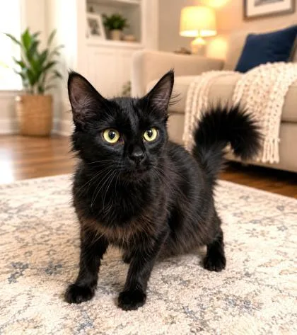 An adult small-sized female Turkish Angora cat named Dawn for adoption in Taylorsville, NC