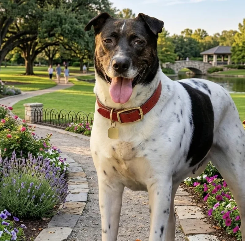 An adult large-sized female Pointer dog named Allegra for adoption in Roswell, GA