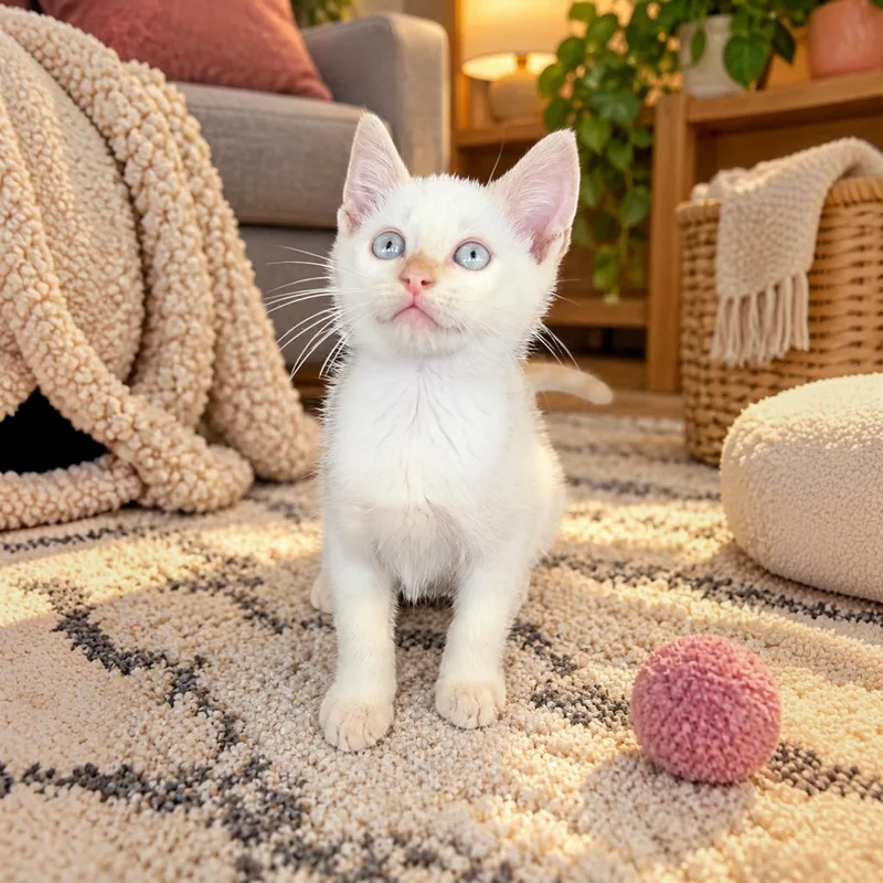 A baby medium-sized male Flame Point Domestic Short Hair cat named Cricket for adoption in Fort Worth, TX