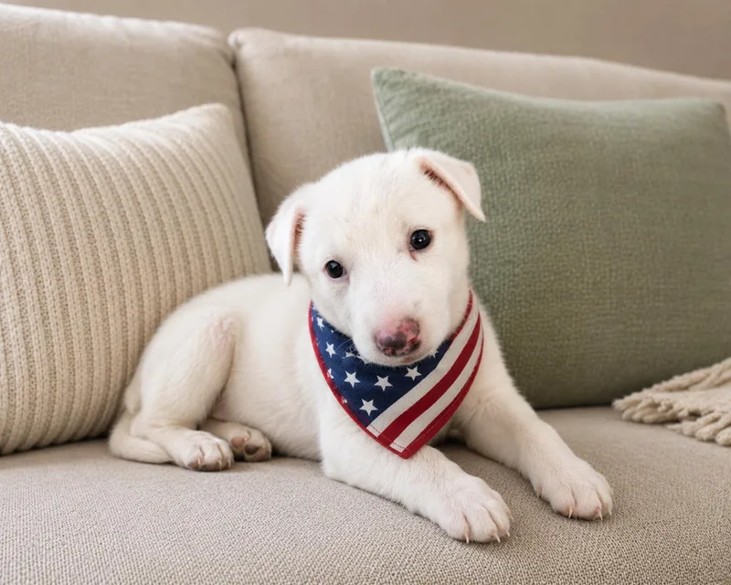 A baby medium-sized male Terrier dog named Koda for adoption in Liverpool, TX