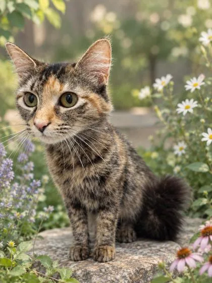 An adult small-sized female Domestic Medium Hair cat named Ayla for adoption in Cumming, GA