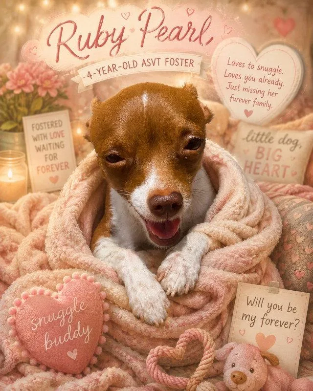 An adult small-sized female Chihuahua dog named Ruby Pearl for adoption in Montgomery, TX