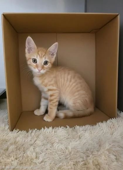 A baby small-sized male Domestic Short Hair cat named Simon for adoption in Honolulu, HI