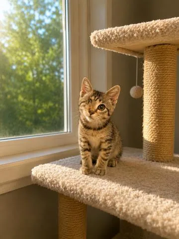 A baby small-sized female Domestic Short Hair cat named Meadow for adoption in Clinton Township, MI