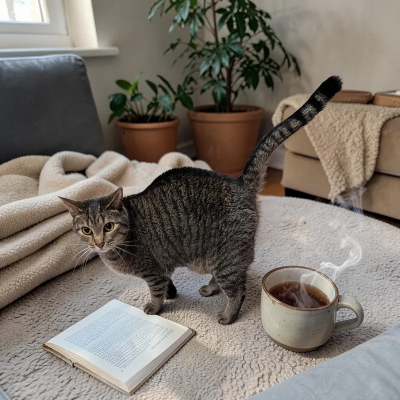 An adult small-sized male Tabby (Brown / Chocolate) Domestic Short Hair cat named Bugs for adoption in Chuckey, TN