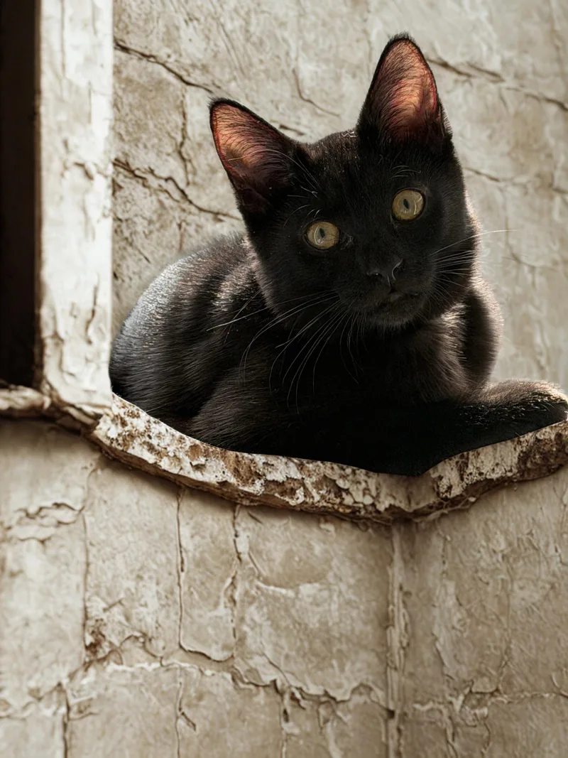 A young medium-sized female Domestic Short Hair cat named Leila for adoption in Seal Beach, CA