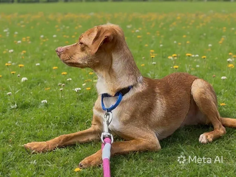 A young small-sized male Brown / Chocolate Vizsla dog named Kit for adoption in Quinton, AL