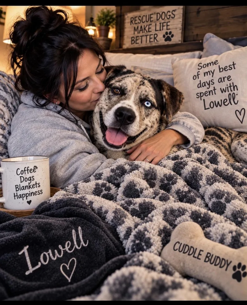 An adult large-sized male Catahoula Leopard Dog dog named Lowell for adoption in CUMMING, GA