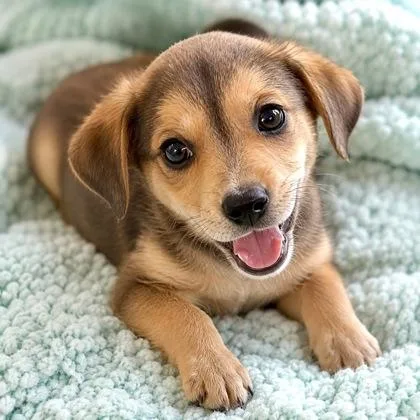 A baby large-sized female Mixed Breed dog named Hannah for adoption in Largo, FL