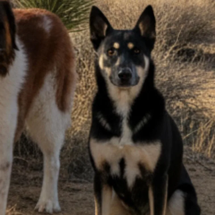 A senior large-sized male Tricolor (Brown, Black, & White) German Shepherd Dog dog named Blackie for adoption in Magnolia, TX