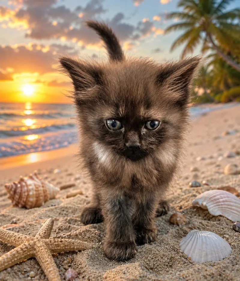 A baby small-sized male Domestic Short Hair cat named Inky for adoption in Washington Court House, OH