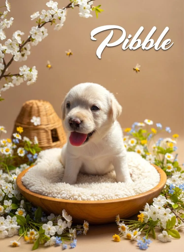 A baby medium-sized male Spaniel dog named Pibble for adoption in West Bloomfield, MI