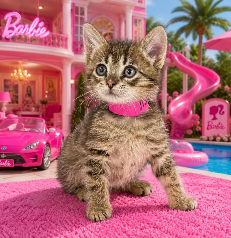 A baby small-sized female Domestic Short Hair cat named Molly for adoption in Washington Court House, OH