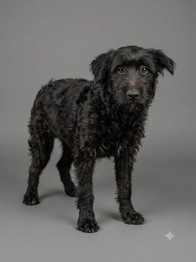 A young small-sized male Miniature Schnauzer dog named Ted for adoption in Wooster, OH