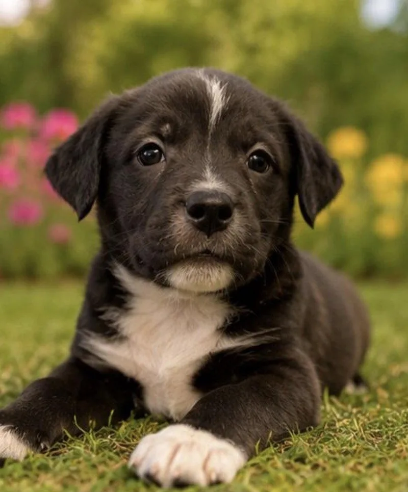 A baby medium-sized female Labrador Retriever dog named Attina for adoption in Margate, FL